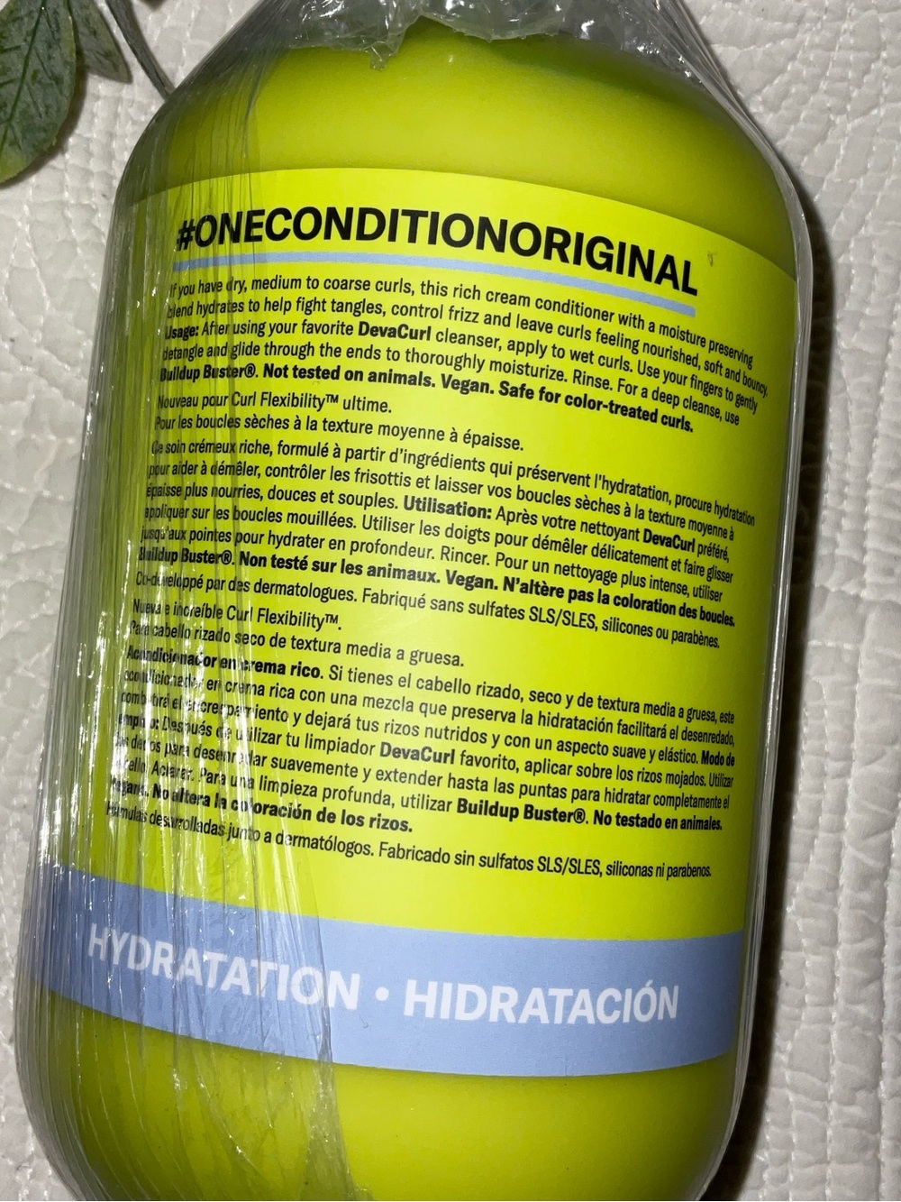 32oz DevaCurl No-Poo Original Moisture Cleanser - Picture 3 of 5
